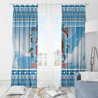 Gamer Christmas Window Curtain Alright Elves Where We Dropping - Wonder Print Shop