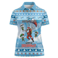Gamer Christmas Women Polo Shirt Alright Elves Where We Dropping - Wonder Print Shop
