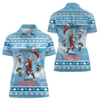 Gamer Christmas Women Polo Shirt Alright Elves Where We Dropping - Wonder Print Shop
