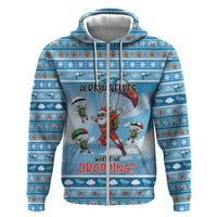 Gamer Christmas Zip Hoodie Alright Elves Where We Dropping - Wonder Print Shop