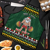 Xmas Gymer Christmas Apron No Lift No Gift - Wonder Print Shop