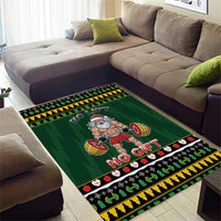 Xmas Gymer Christmas Area Rug No Lift No Gift - Wonder Print Shop