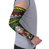 Xmas Gymer Christmas Arm Sleeves No Lift No Gift - Wonder Print Shop