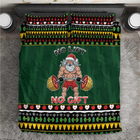 Xmas Gymer Christmas Bedding Set No Lift No Gift - Wonder Print Shop