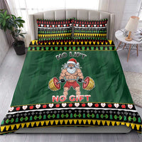 Xmas Gymer Christmas Bedding Set No Lift No Gift - Wonder Print Shop