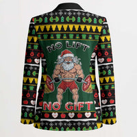 Xmas Gymer Christmas Blazer No Lift No Gift - Wonder Print Shop