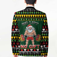 Xmas Gymer Christmas Blazer No Lift No Gift - Wonder Print Shop