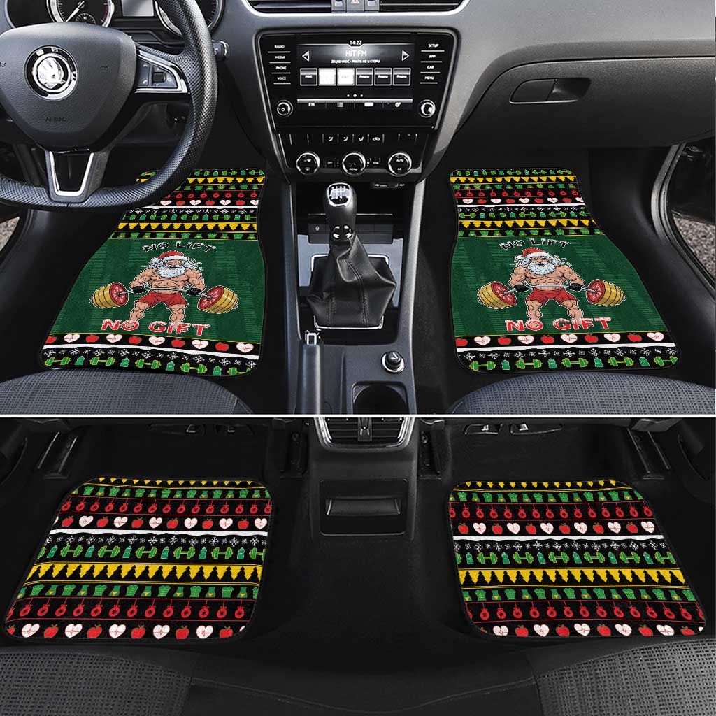 Xmas Gymer Christmas Car Mats No Lift No Gift - Wonder Print Shop