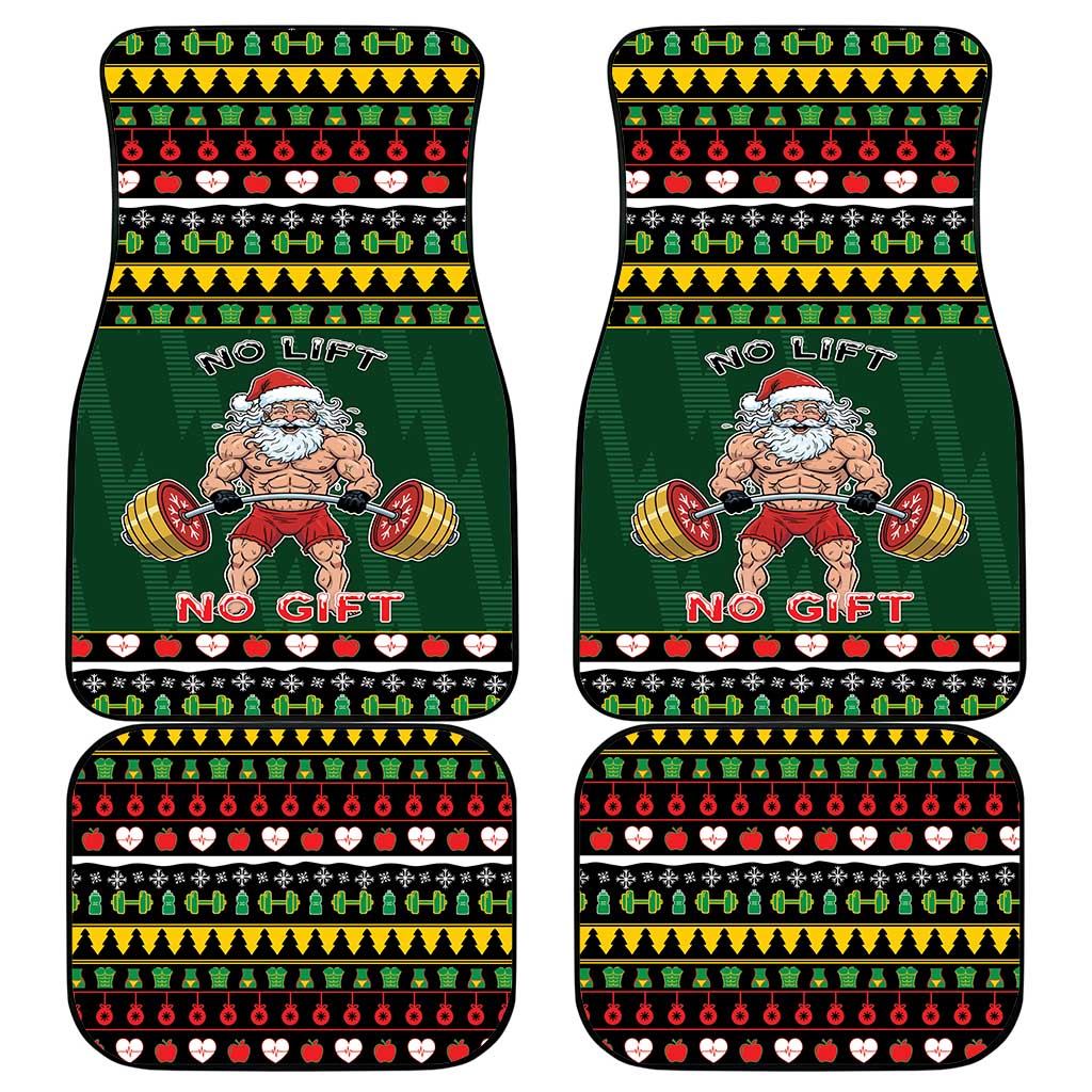 Xmas Gymer Christmas Car Mats No Lift No Gift - Wonder Print Shop