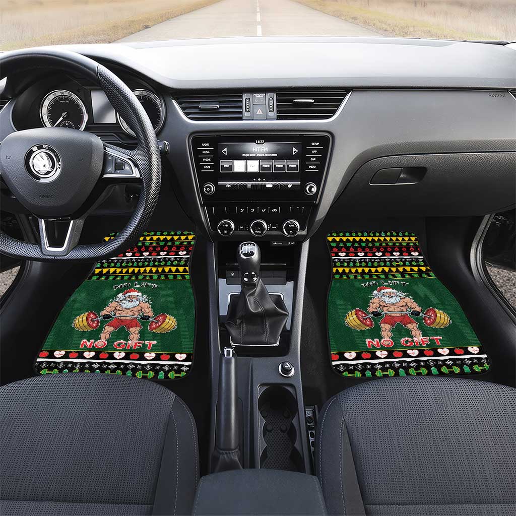 Xmas Gymer Christmas Car Mats No Lift No Gift - Wonder Print Shop