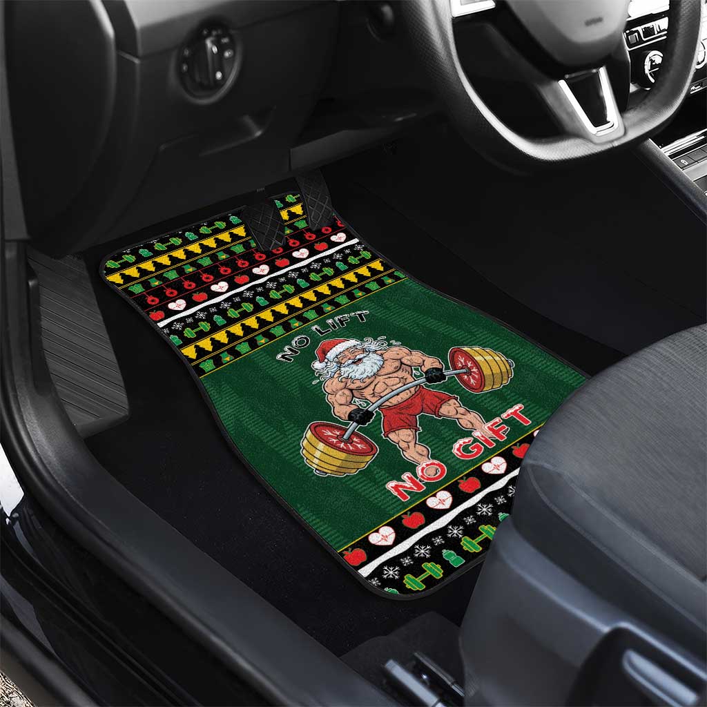 Xmas Gymer Christmas Car Mats No Lift No Gift - Wonder Print Shop