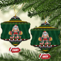 Gym Christmas Ceramic Ornament No Lift No Gift - Wonder Print Shop
