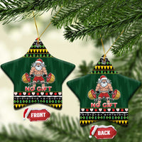 Gym Christmas Ceramic Ornament No Lift No Gift - Wonder Print Shop