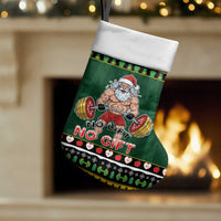 Gym Christmas Stocking No Lift No Gift - Wonder Print Shop