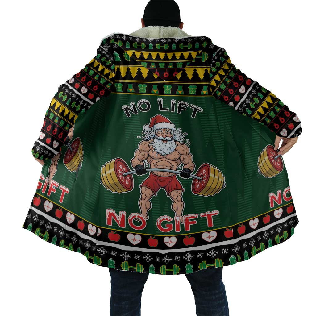 Xmas Gymer Christmas Cloak No Lift No Gift - Wonder Print Shop