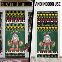Xmas Gymer Christmas Door Cover No Lift No Gift - Wonder Print Shop