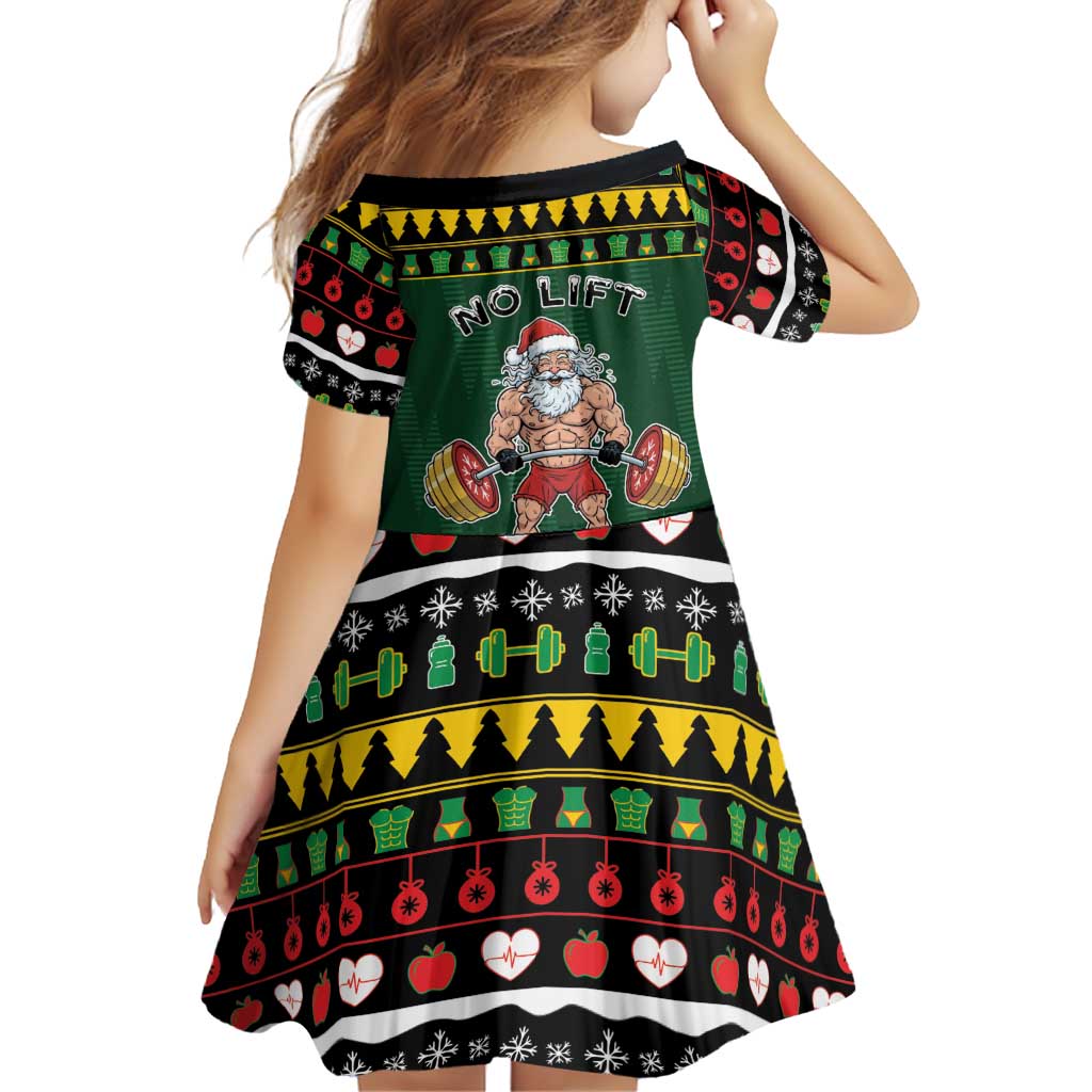 Xmas Gymer Christmas Family Matching Mermaid Dress and Hawaiian Shirt No Lift No Gift - Wonder Print Shop