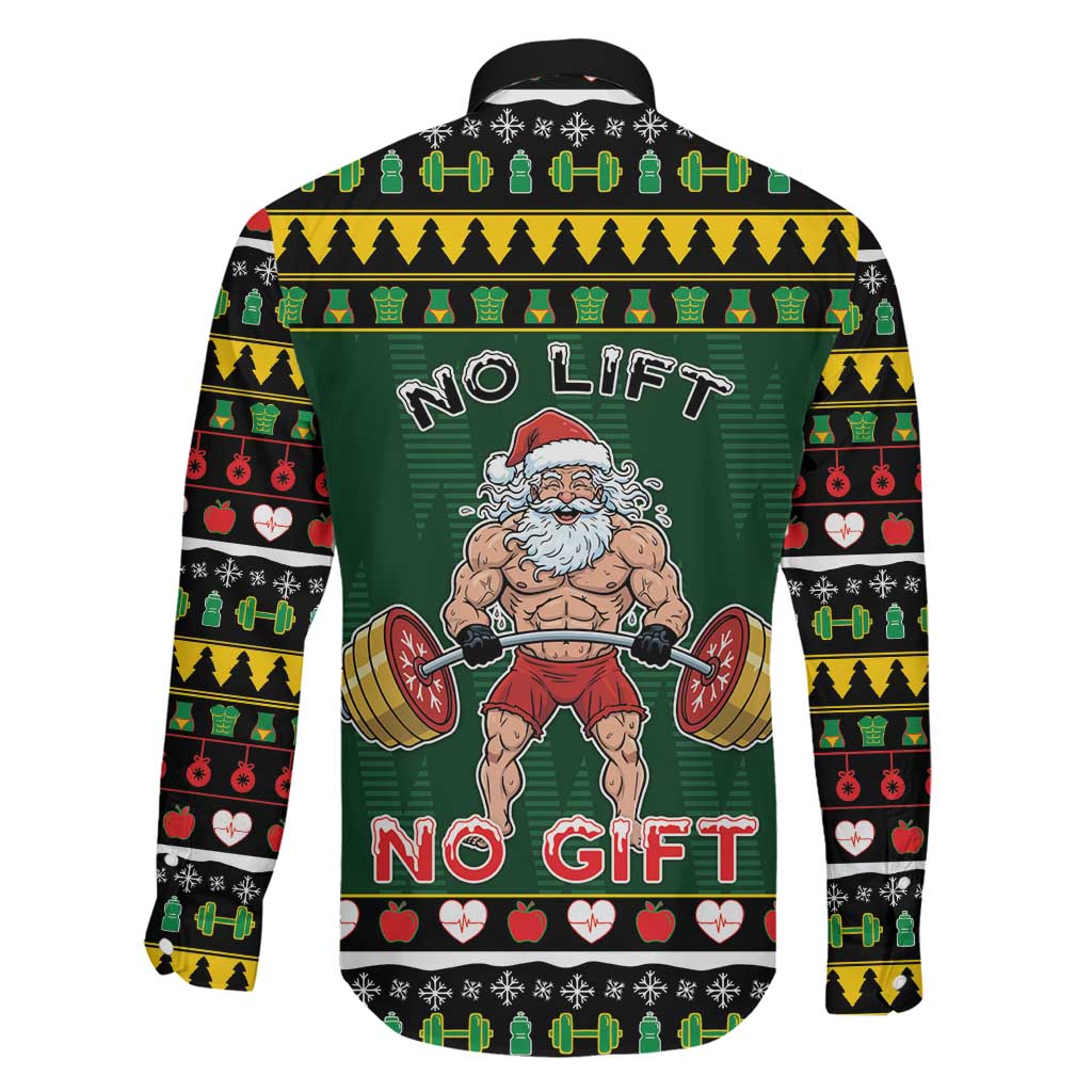 Xmas Gymer Christmas Family Matching Mermaid Dress and Hawaiian Shirt No Lift No Gift - Wonder Print Shop