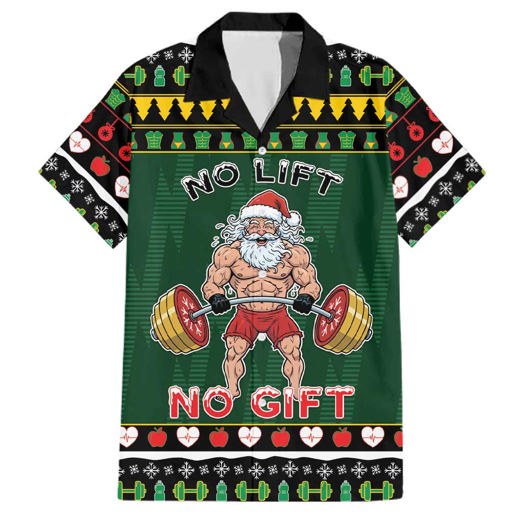 Xmas Gymer Christmas Family Matching Puletasi and Hawaiian Shirt No Lift No Gift - Wonder Print Shop