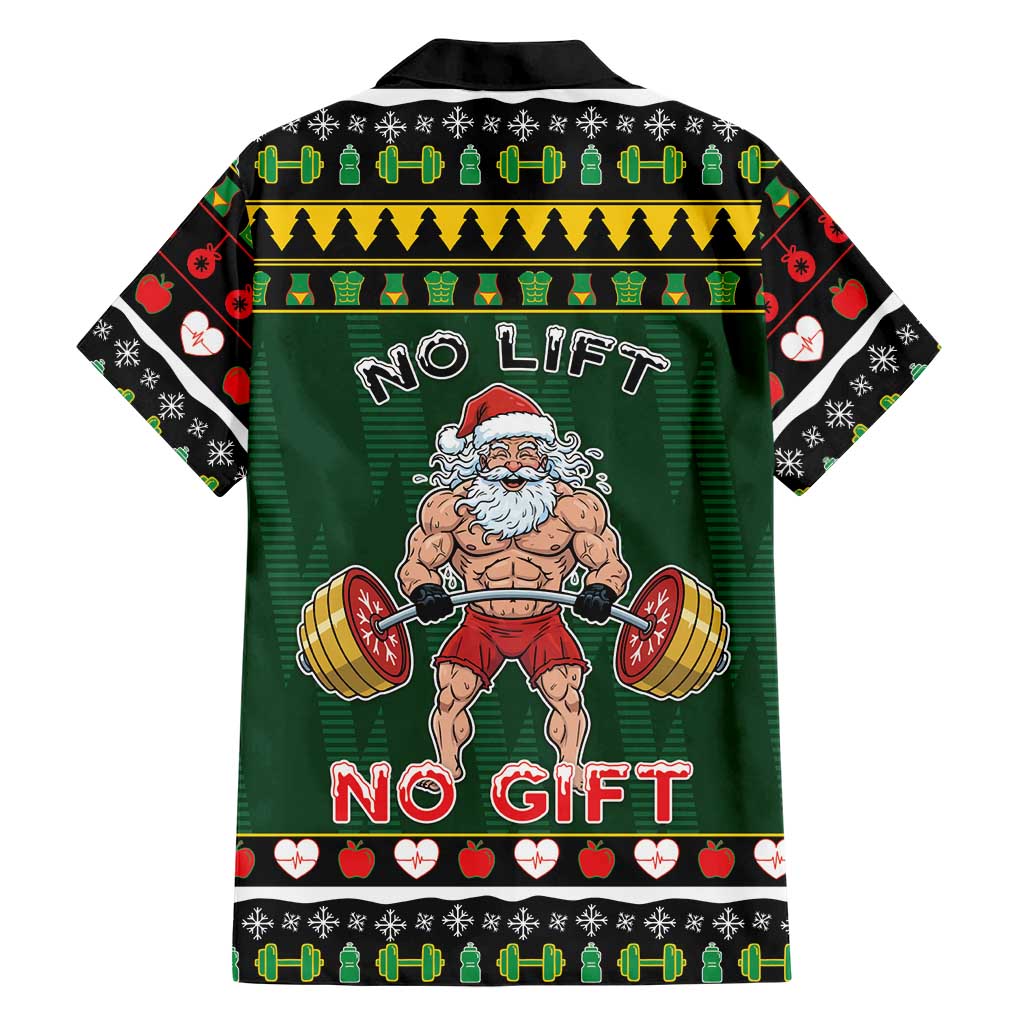 Xmas Gymer Christmas Family Matching Puletasi and Hawaiian Shirt No Lift No Gift - Wonder Print Shop