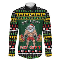 Xmas Gymer Christmas Family Matching Puletasi and Hawaiian Shirt No Lift No Gift - Wonder Print Shop