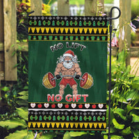 Xmas Gymer Christmas Garden Flag No Lift No Gift - Wonder Print Shop