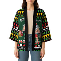Xmas Gymer Christmas Kimono No Lift No Gift - Wonder Print Shop