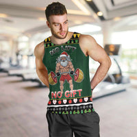 Xmas Gymer Christmas Men Tank Top No Lift No Gift - Wonder Print Shop