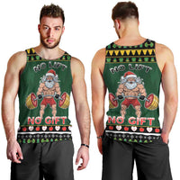 Xmas Gymer Christmas Men Tank Top No Lift No Gift - Wonder Print Shop