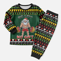 Gym Christmas Pajama Set No Lift No Gift - Wonder Print Shop