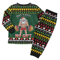 Gym Christmas Pajama Set No Lift No Gift - Wonder Print Shop