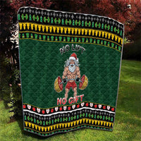 Xmas Gymer Christmas Quilt No Lift No Gift - Wonder Print Shop