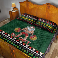 Xmas Gymer Christmas Quilt Bed Set No Lift No Gift - Wonder Print Shop
