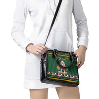 Xmas Gymer Christmas Shoulder Handbag No Lift No Gift - Wonder Print Shop
