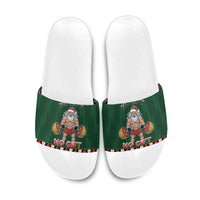 Xmas Gymer Christmas Slide Sandals No Lift No Gift - Wonder Print Shop