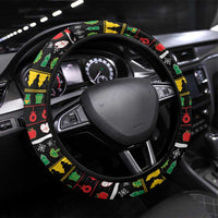 Xmas Gymer Christmas Steering Wheel Cover No Lift No Gift - Wonder Print Shop