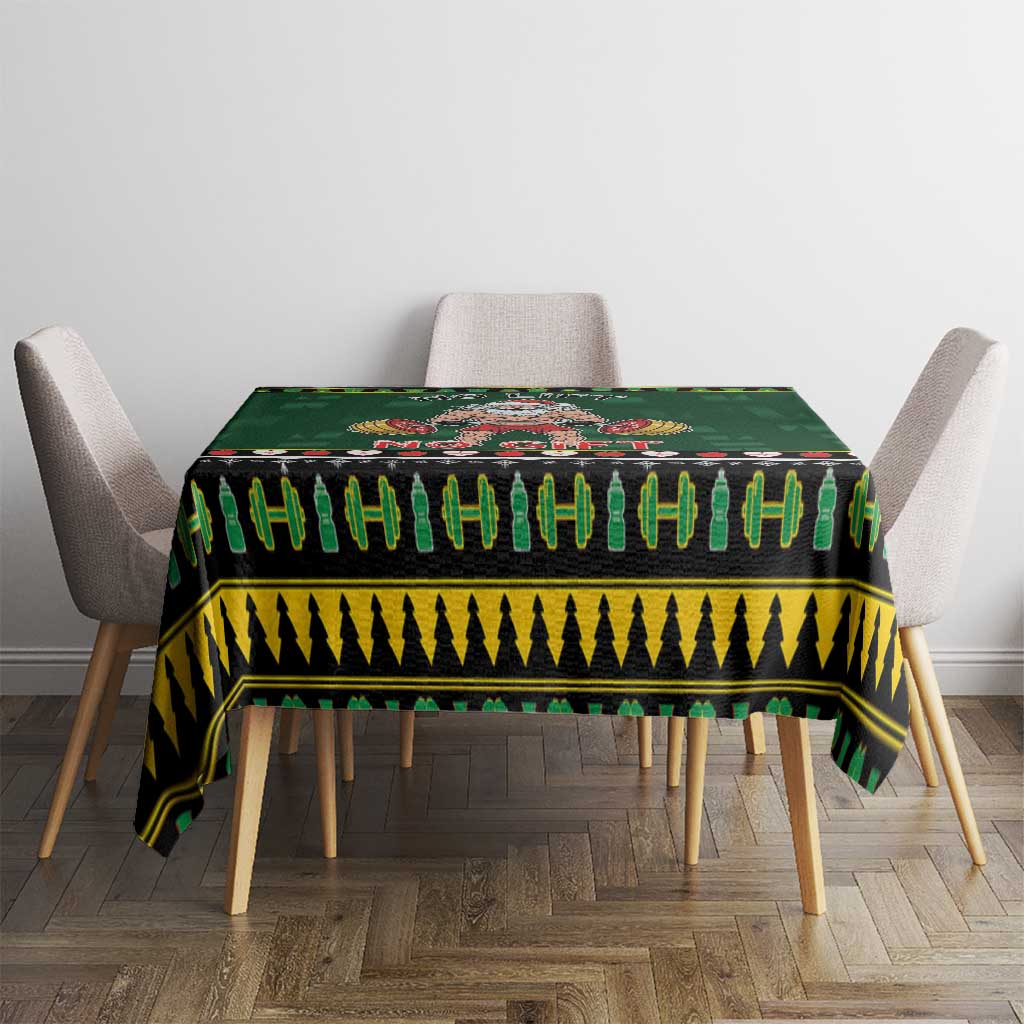 Xmas Gymer Christmas Tablecloth No Lift No Gift - Wonder Print Shop
