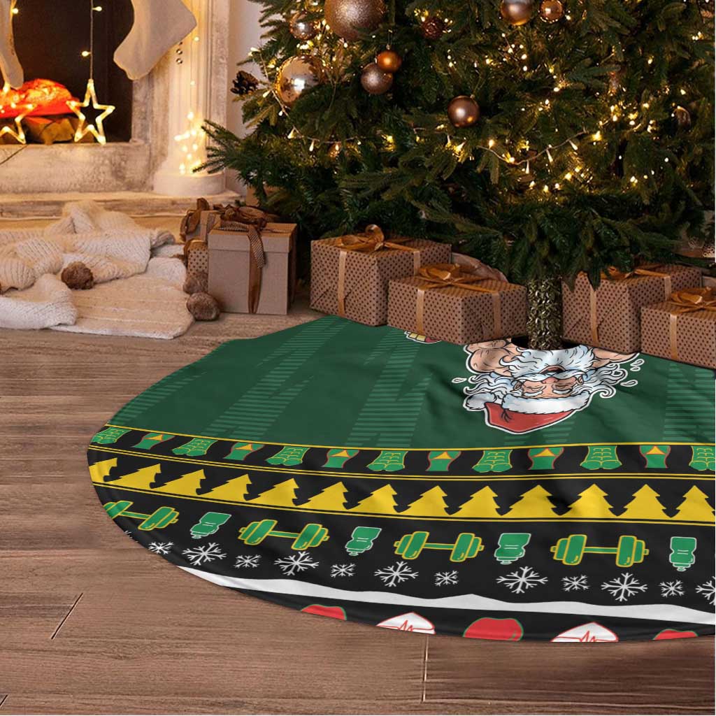 Gym Christmas Tree Skirt No Lift No Gift - Wonder Print Shop