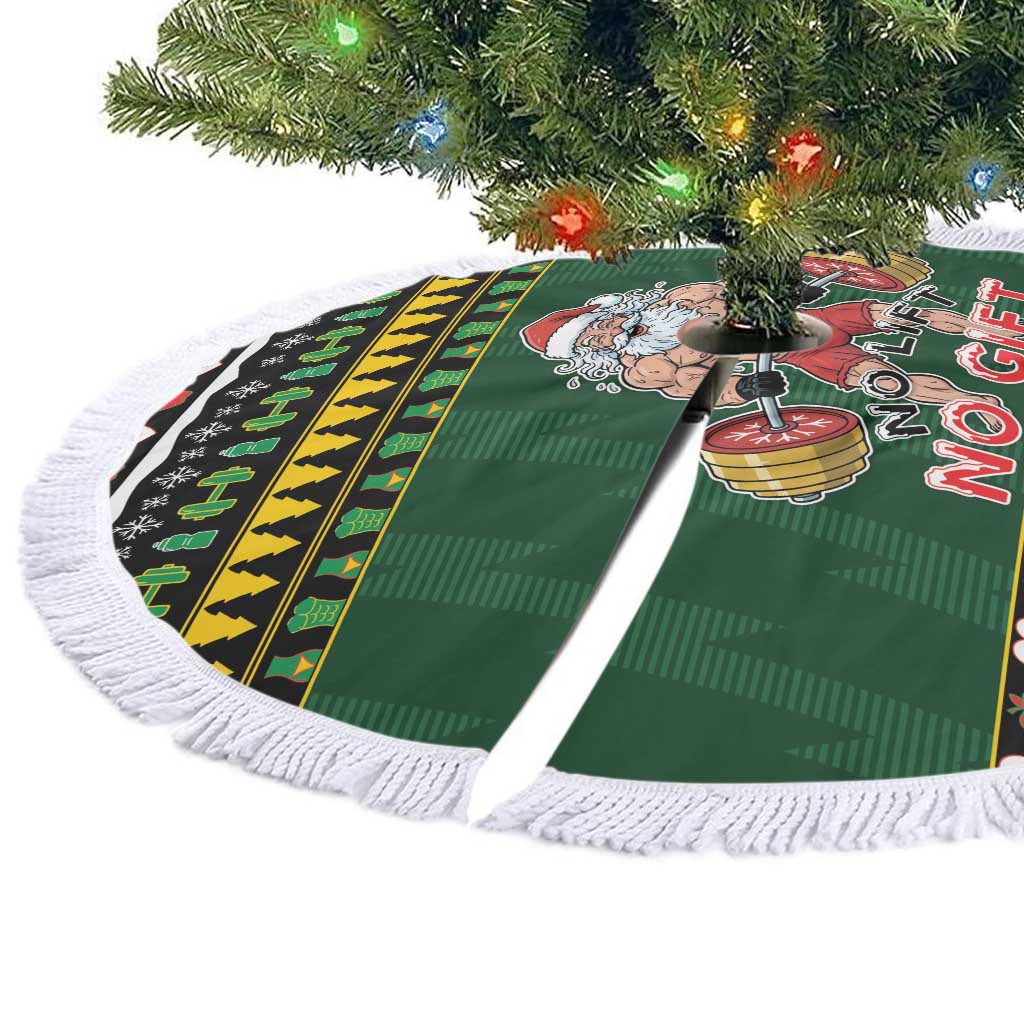 Gym Christmas Tree Skirt No Lift No Gift - Wonder Print Shop