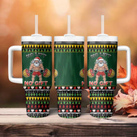 Xmas Gymer Christmas Tumbler With Handle No Lift No Gift - Wonder Print Shop