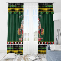 Xmas Gymer Christmas Window Curtain No Lift No Gift - Wonder Print Shop