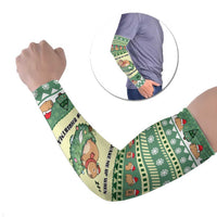 Capybara Christmas Arm Sleeves Wake Me Up When It's Christmas - Wonder Print Shop