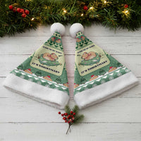 Capybara Christmas Santa Hat Wake Me Up When It's Christmas - Wonder Print Shop