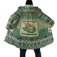 Capybara Christmas Cloak Wake Me Up When It's Christmas - Wonder Print Shop