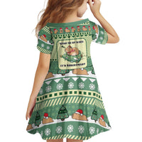 Capybara Christmas Family Matching Off Shoulder Short Dress and Hawaiian Shirt Wake Me Up When It's Christmas - Wonder Print Shop