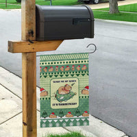 Capybara Christmas Garden Flag Wake Me Up When It's Christmas - Wonder Print Shop