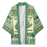 Capybara Christmas Kimono Wake Me Up When It's Christmas - Wonder Print Shop