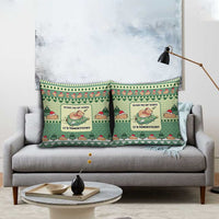 Capybara Christmas Pillow Cover Wake Me Up When It's Christmas - Wonder Print Shop