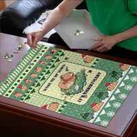 Capybara Christmas Puzzle Wake Me Up When It's Christmas - Wonder Print Shop