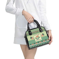 Capybara Christmas Shoulder Handbag Wake Me Up When It's Christmas - Wonder Print Shop